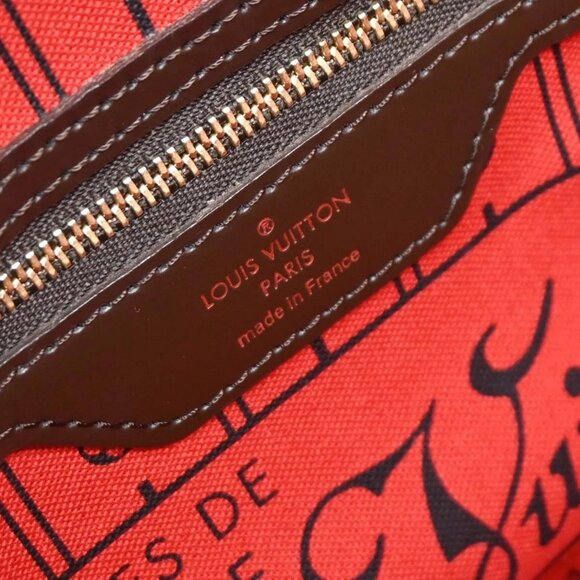 Louis Vuitton Damier Neverfull PM Tote Handbag N41359 VI5029 134709 - Picture 9 of 10